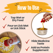 Farm To Pet Treat Topper Turkey Dog Food Topper | Healthy Meal Supplement for Dogs Topper