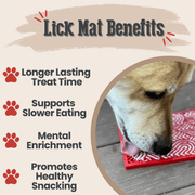 Farm To Pet Lick Mats for Cats and Small Dogs Lick Mat