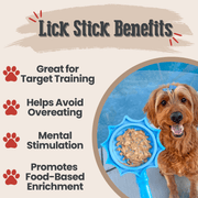 Farm To Pet Lick Sticks | Interactive Dog Training Toy Lick Stick