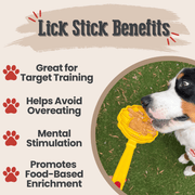 Farm To Pet Lick Sticks | Interactive Dog Training Toy Lick Stick