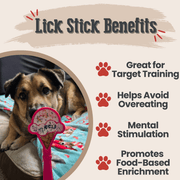Farm To Pet Lick Sticks | Interactive Dog Training Toy Lick Stick
