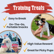 Farm To Pet Americana Chicken Chips for Dogs | Celebrate with USA-made Dog Treats Chip