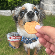 Farm To Pet Americana Chicken Chips for Dogs | Celebrate with USA-made Dog Treats Chip