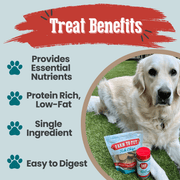 Farm To Pet Fish Chips for Dogs | Wild-Caught Fish Dog Treats Chip