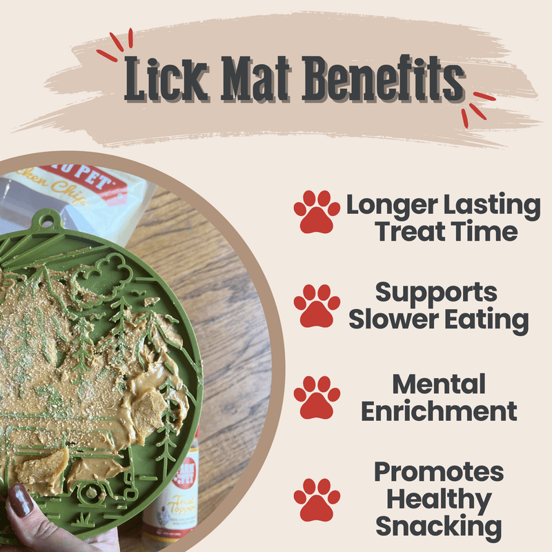 Farm To Pet Dog Lick Mats with Suction Cups Lick Mat