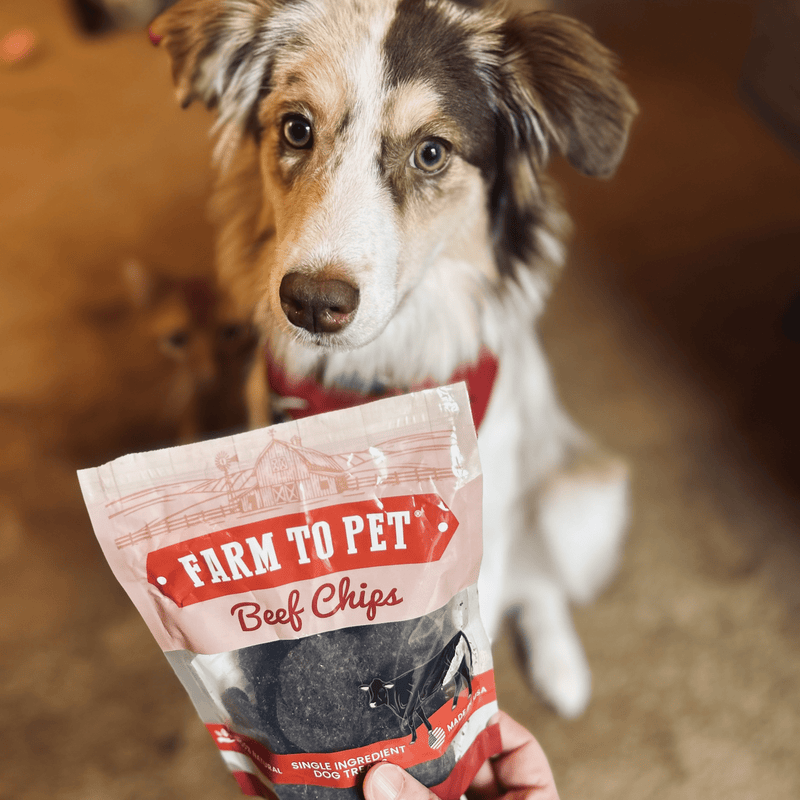 Farm To Pet Puppy Packs 'n Snacks Dog Treat Starter Pack | Single-Ingredient Training Treats Bundle