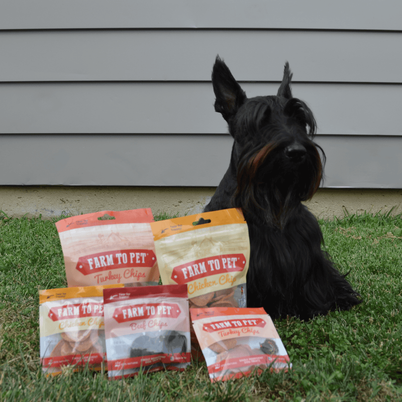 Farm To Pet Puppy Packs 'n Snacks Dog Treat Starter Pack | Single-Ingredient Training Treats Bundle