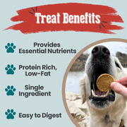 Farm To Pet Fish Chips for Dogs | Wild-Caught Fish Dog Treats Chip