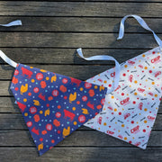 Farm To Pet Tie-on Dog Bandana | Adjustable String-tie Bandana for Dogs and Cats Bandana