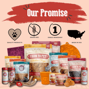Farm To Pet Live Like Roo Turkey Chips for Dogs | Dog Treats That Give Back Chip