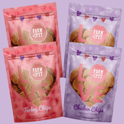Farm To Pet Puppy Love Dog Treat Duo | Poultry Chip Variety Pack Chip