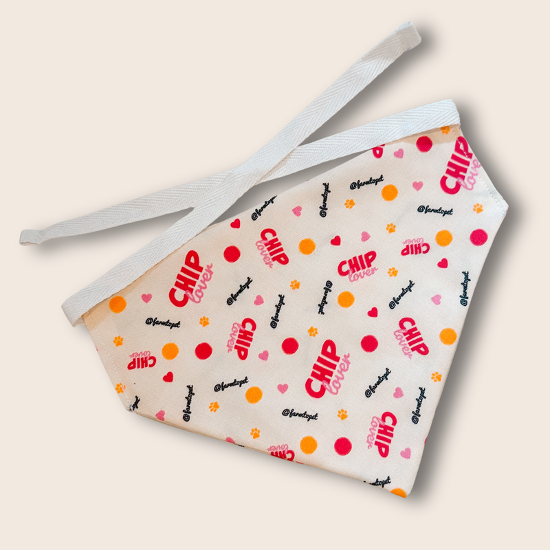 Farm To Pet Tie-on Dog Bandana | Adjustable String-tie Bandana for Dogs and Cats Bandana