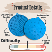 Farm To Pet Dog Lick Mats with Suction Cups Lick Mat