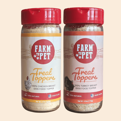 Farm To Pet Chicken & Turkey Dog Food Topper Bundle Bundle