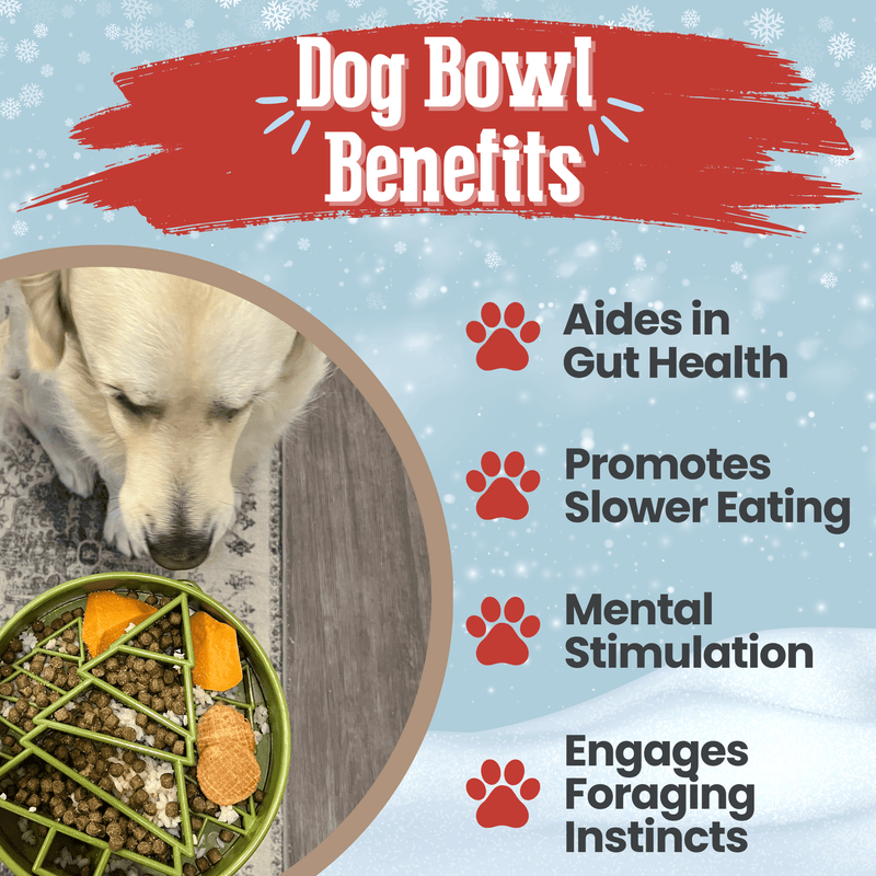 Farm To Pet Slow Feeder Dog Bowls Dog Bowl