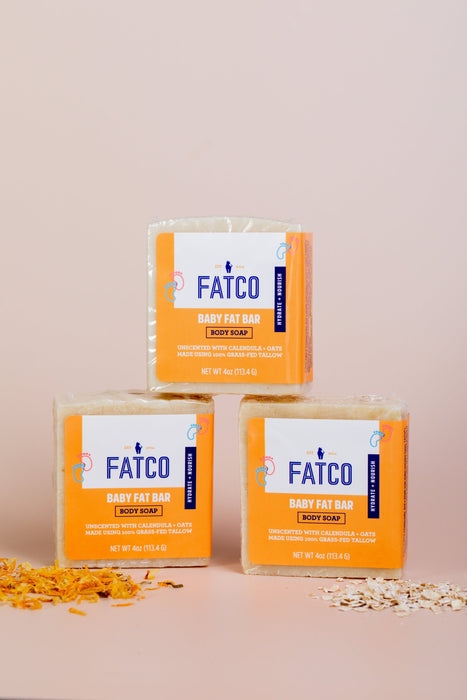 Baby Fat Bar, 4 Oz by FATCO Skincare Products