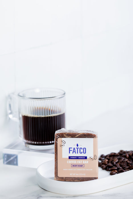 Coffee Fat Bar, 4 Oz by FATCO Skincare Products