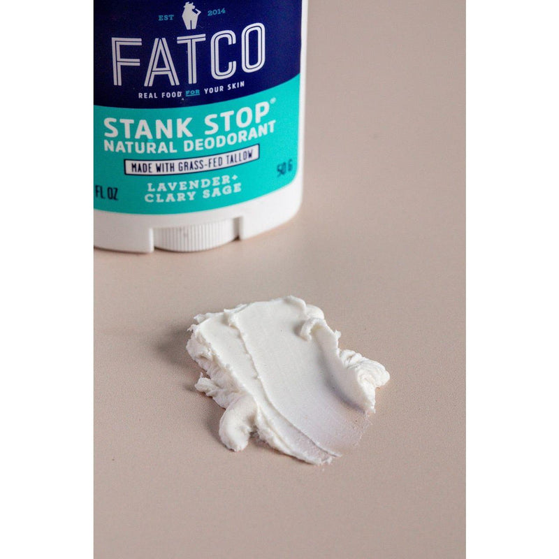 FATCO Skincare Products Stank Stop Deodorant Stick, Lavender+Sage, 1.7 Oz