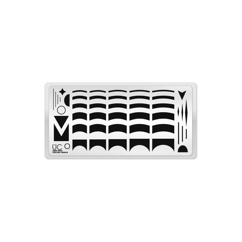 UberChic Beauty Feeling French Stamping Plate
