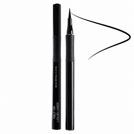 Sydoni Skincare and Beauty FELT TIP LIQUID EYELINER | Precision Control & Bold Definition .025 FL. OZ. Liquid Felt Tip Eye Liner