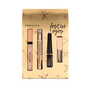 Profusion Cosmetics Crimson Festive Eyes – Complete 4-Piece Eye Set Eye