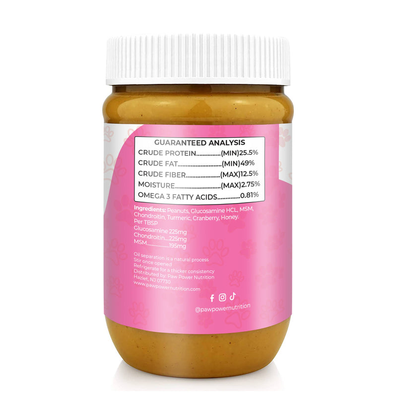 Paw Power Nutrition Dawg Butter Berry Flexible for Hips & Joints