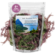 MG Windward Trading LLC Pure Certified Wild Harvested Full Spectrum Organic Raw Sea Moss Raw Sea Moss