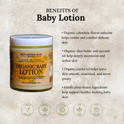 MION Artisan Soap Co. Organic Baby Lotion | Infused with Calendula Flowers Light Gray