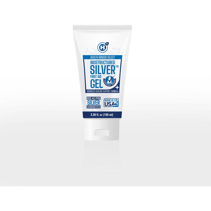 Brighteon Store - Biostructured Silver™ First Aid Gel Tube 3.38 Fl. Oz (100 Ml)