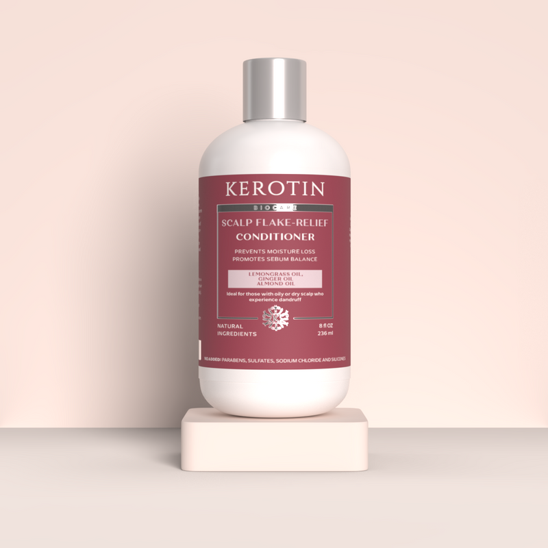 Kerotin Scalp Flake-Relief Conditioner Antique White