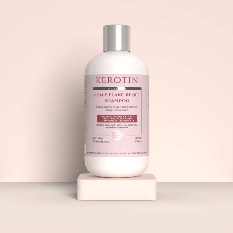 Kerotin Scalp Flake-Relief Shampoo Antique White