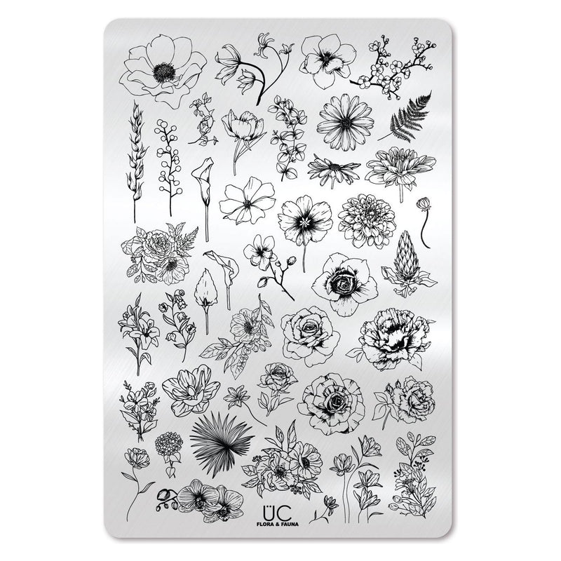 UberChic Beauty Flora & Fauna Stamping Plate