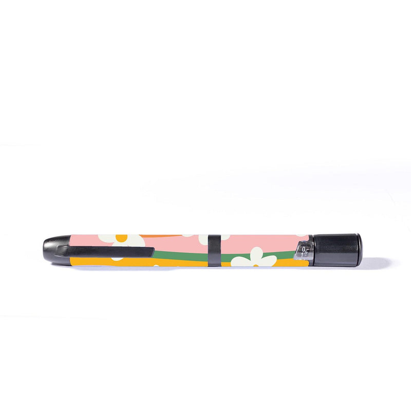 Peelz Floral Swirls InPen - Smart Insulin Pen Peelz/Stickers