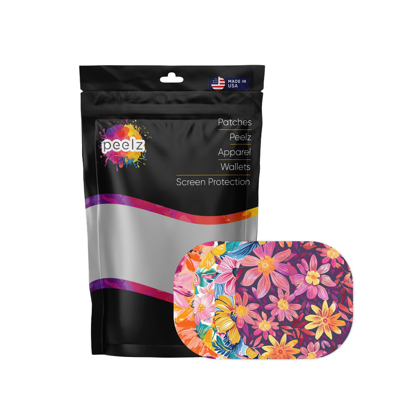 Peelz Floral Variety Overpatch Tape - Pump Peelz Patch Medical Tape