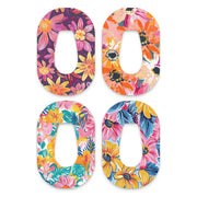 Peelz Floral Variety Patch Tape Designed for the Dexcom G6 Patch Medical Tape