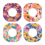Peelz Floral Variety Dexcom G7 and Stelo Patch Tape - Pump Peelz Patch Medical Tape