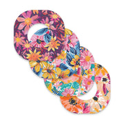 Peelz Floral Variety Dexcom G7 and Stelo Patch Tape - Pump Peelz Patch Medical Tape