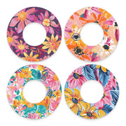 Peelz Floral Variety Freestyle Libre 2 Patch Tape - Pump Peelz Patch Medical Tape