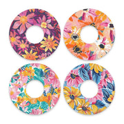 Peelz Floral Variety FreeStyle Libre 3 Plus & Lingo  Patch Tape - Pump Peelz Patch Medical Tape