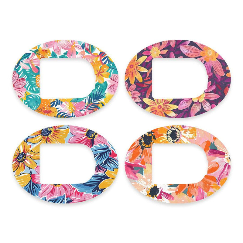Peelz Floral Variety Pod Patch Tape - Pump Peelz Patch Medical Tape