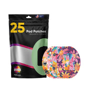 Peelz Floral Variety Pod Patch Tape - Pump Peelz Patch Medical Tape