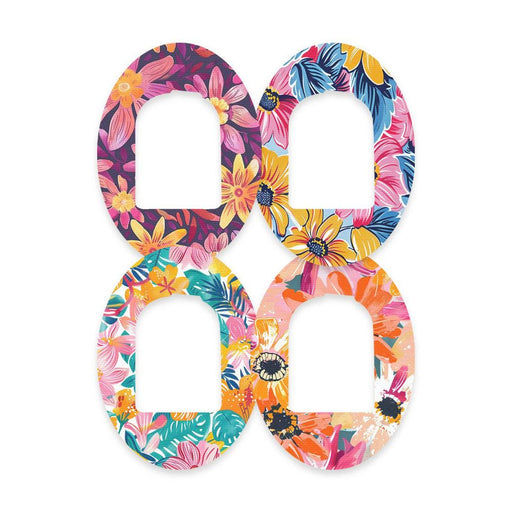 Peelz Floral Variety Pod Patch Tape - Pump Peelz Patch Medical Tape