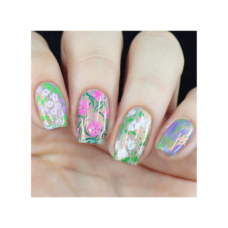 UberChic Beauty Floral Embrace Stamping Plate