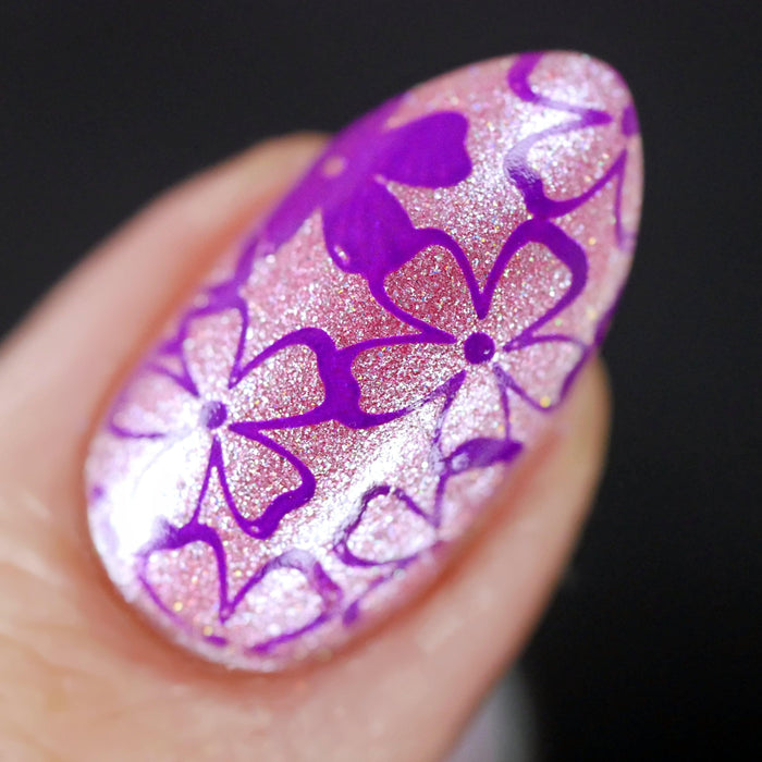 Twinkled T - Floral Stamping Plate