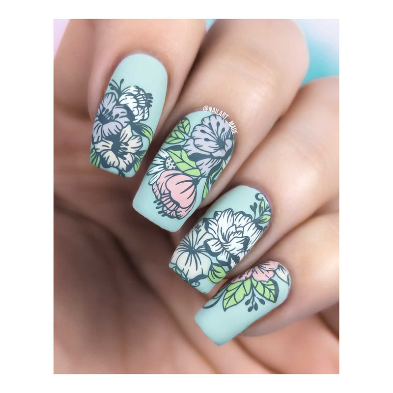 UberChic Beauty Flourishing Paradise Stamping Plate
