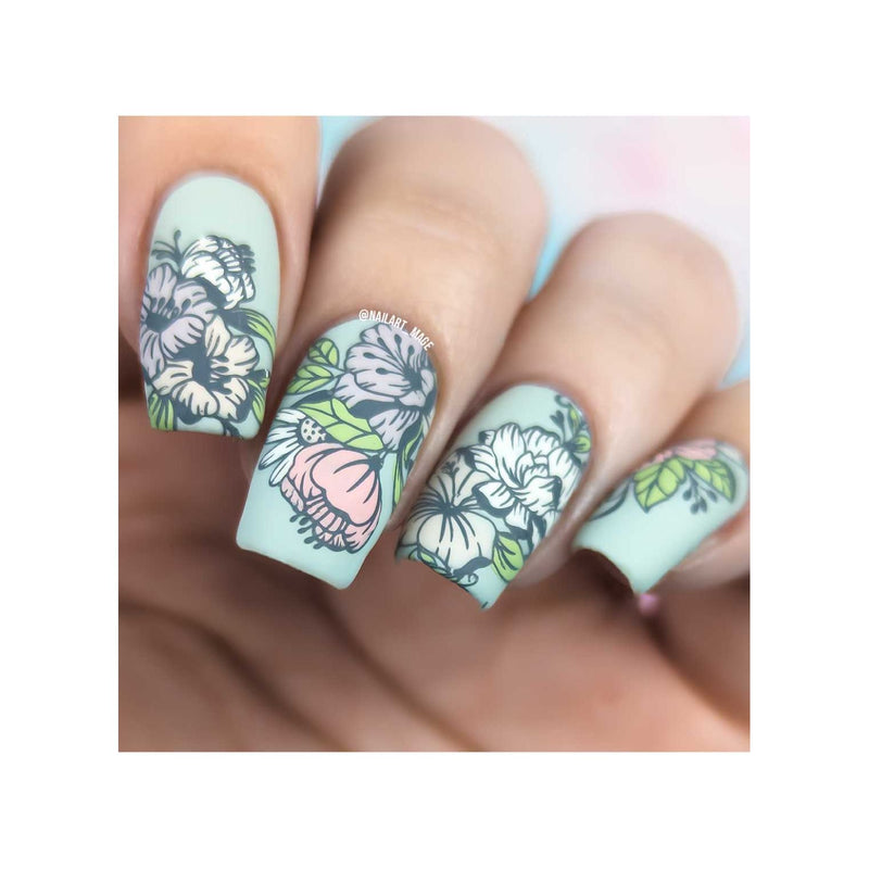 UberChic Beauty Flourishing Paradise Stamping Plate