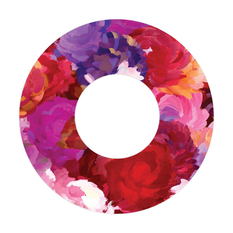 Peelz Flower Bouquet Patch  Tape Designed for the FreeStyle Libre 2 Patch Medical Tape