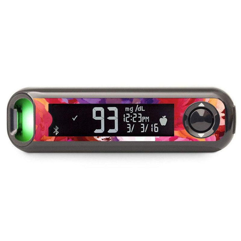 Peelz Flower Bouquet for Bayer Contour© Next One Glucometer Peelz/Stickers