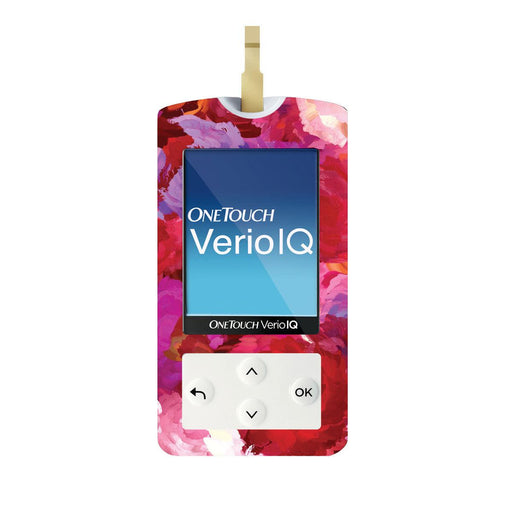Peelz Flower Bouquet for OneTouch Verio IQ Glucometer Peelz/Stickers