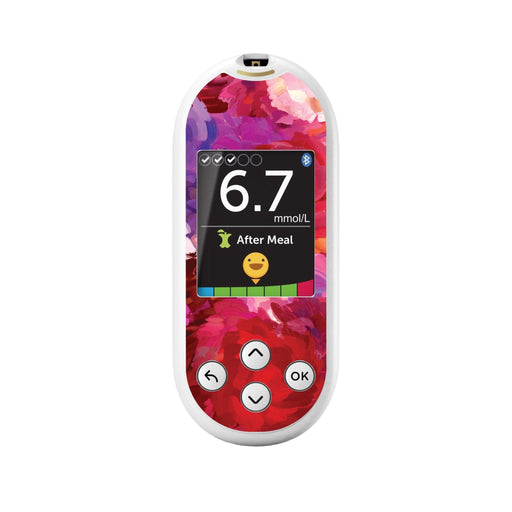 Peelz Flower Bouquet for OneTouch Verio Reflect Glucometer Peelz/Stickers